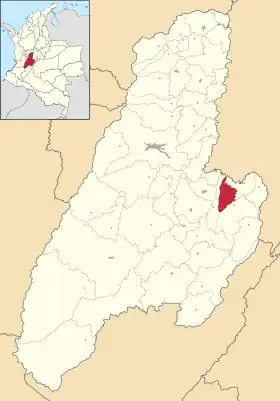 Localisation de Carmen de Apicalá