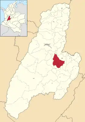 Localisation de El Guamo