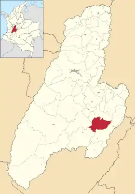 Localisation de Prado