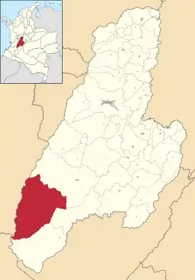 Localisation de Rioblanco
