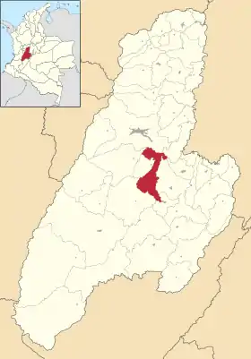 Localisation de San Luis