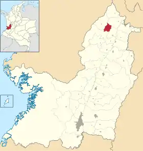 Localisation de Argelia