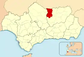 Localisation de Campiña de Jaén