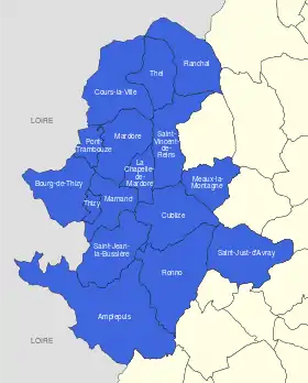 Communauté de communes du pays d'Amplepuis Thizy