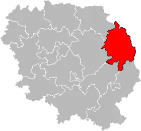 Canton d'Évaux-les-Bains