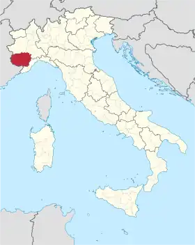 Localisation de Province de Coni