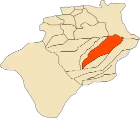 Localisation de El Ouata