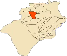Localisation de Abadla