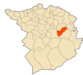 Localisation de Oued Lakhdar