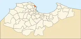 Localisation de Bab El Oued