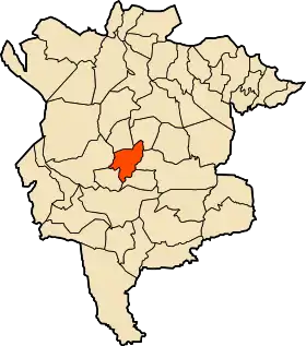 Localisation de Bou Saâda