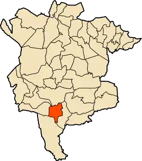 Localisation de Aïn El Melh