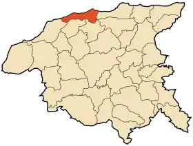 Localisation de Sidi Abderrahmane