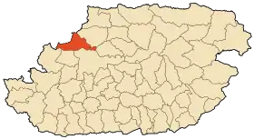 Localisation de Sidi Namane