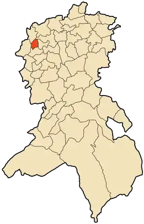 Localisation de Aïn Kada