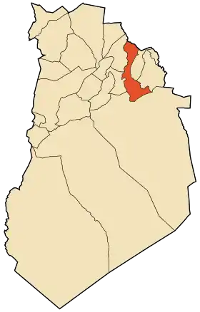 Localisation de Sidi Ameur
