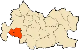 Localisation de Sidi Lantri