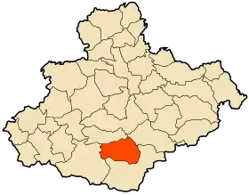 Localisation de Sidi Lazreg