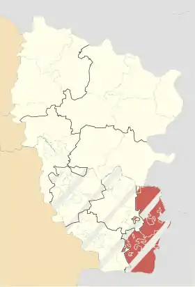 Localisation de Raïon de Dovjansk