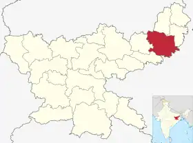 Localisation de District de Dumka