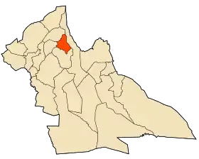 Localisation de Oued Morra