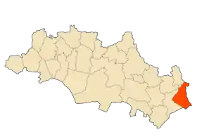 Localisation de El Belala