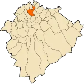 Localisation de Oued Lilli