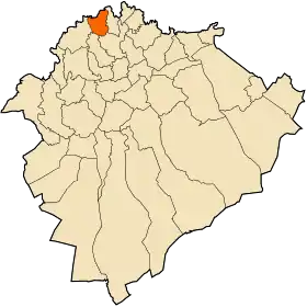 Localisation de Sidi Ali Mellal