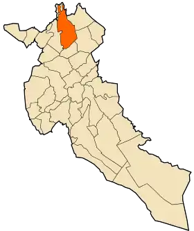 Localisation de Benhar