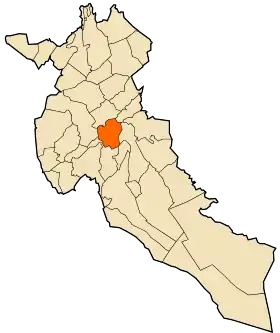 Localisation de El Djelfa