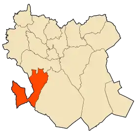 Localisation de Moulay Larbi