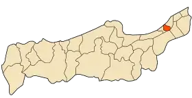 Localisation de Khemisti