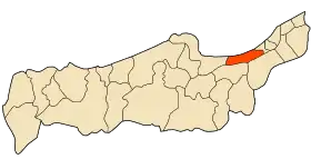 Localisation de Aïn Tagourait