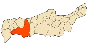 Localisation de Messelmoun