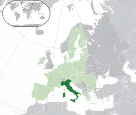 Image illustrative de l’article Relations entre l'Italie et l'Union européenne
