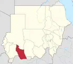 Localisation de Darfour-Oriental