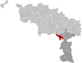 Localisation de Erquelinnes