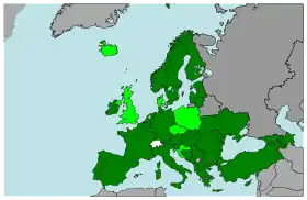 Carte de l'organisation