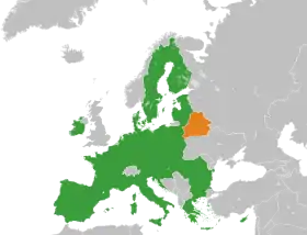 Biélorussie et Union européenne