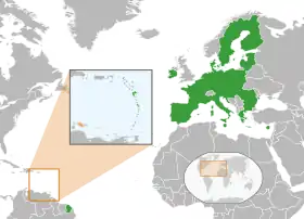 Curaçao et Union européenne