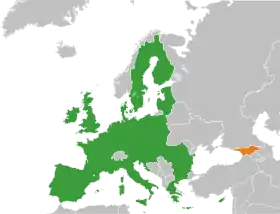 Géorgie (pays) et Union européenne