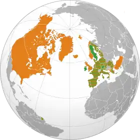 Organisation du traité de l'Atlantique nord et Union européenne