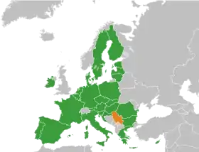 Serbie et Union européenne