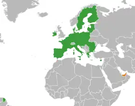 Émirats arabes unis et Union européenne