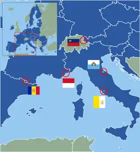 :Modèle:Country data Micro-États européens et Union européenne