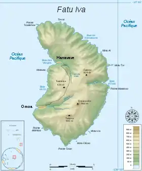 Carte de Fatu Hiva