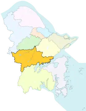 Localisation de Fènghuà Qū
