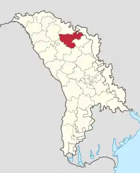 Localisation de Florești