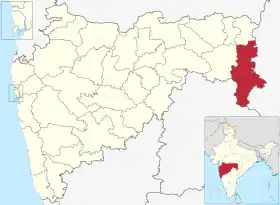 Localisation de Gadchiroli