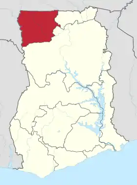 Région du Haut Ghana occidental